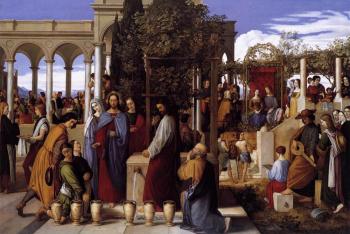 硃利葉斯 施諾爾 馮 卡洛斯菲德 The Wedding Feast At Cana